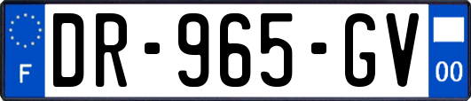 DR-965-GV