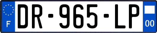DR-965-LP