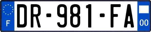 DR-981-FA