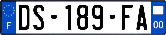 DS-189-FA