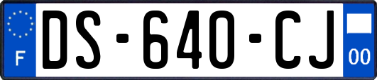 DS-640-CJ