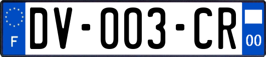 DV-003-CR