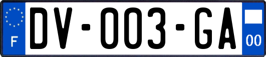 DV-003-GA