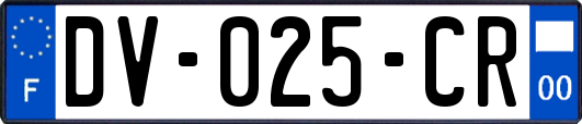 DV-025-CR