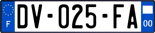 DV-025-FA