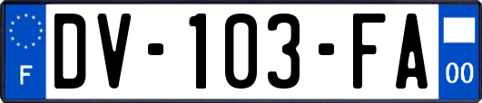 DV-103-FA