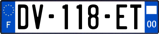 DV-118-ET