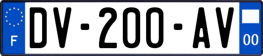 DV-200-AV