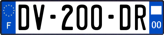 DV-200-DR