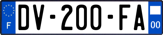 DV-200-FA