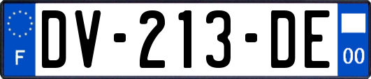 DV-213-DE