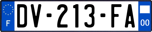 DV-213-FA