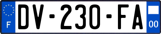 DV-230-FA