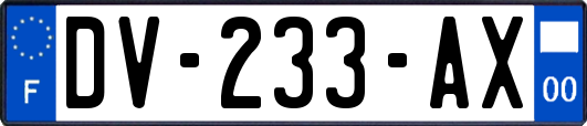 DV-233-AX