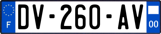 DV-260-AV