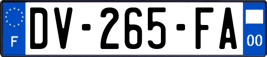 DV-265-FA