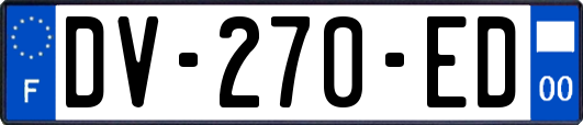 DV-270-ED