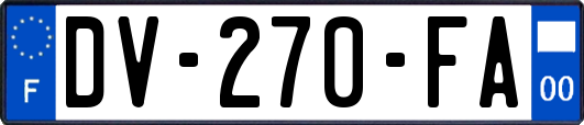 DV-270-FA