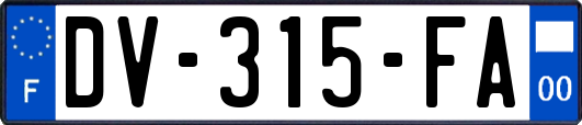 DV-315-FA