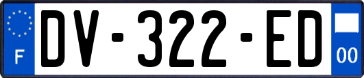 DV-322-ED