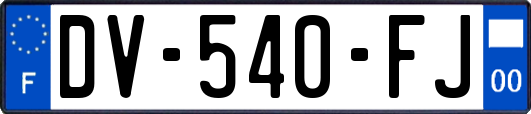 DV-540-FJ