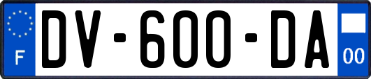 DV-600-DA