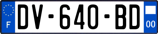 DV-640-BD