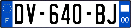 DV-640-BJ