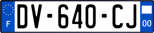 DV-640-CJ