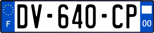 DV-640-CP