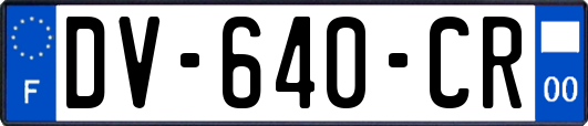 DV-640-CR