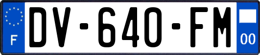 DV-640-FM