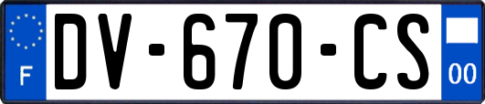 DV-670-CS