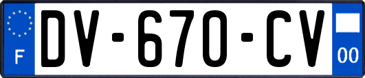 DV-670-CV