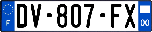 DV-807-FX