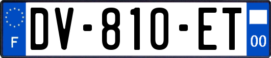 DV-810-ET