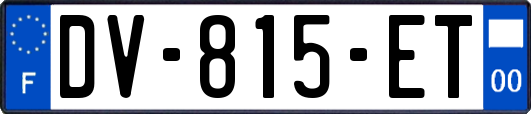 DV-815-ET