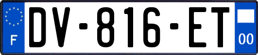 DV-816-ET