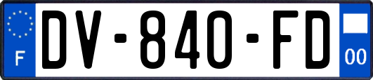 DV-840-FD