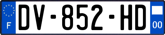 DV-852-HD