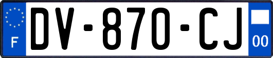 DV-870-CJ