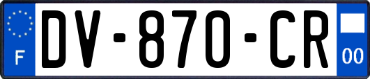 DV-870-CR