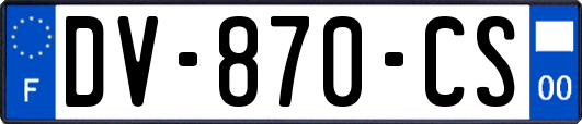 DV-870-CS