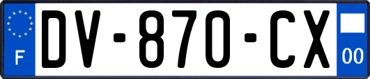 DV-870-CX