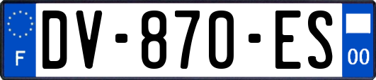 DV-870-ES