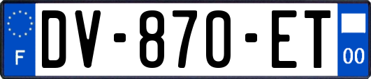 DV-870-ET