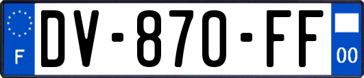 DV-870-FF