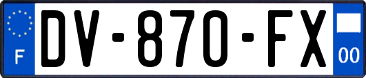 DV-870-FX