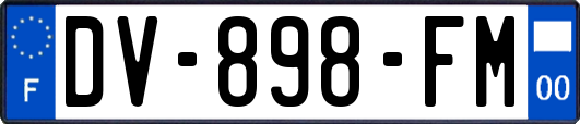 DV-898-FM