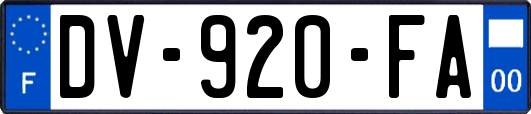 DV-920-FA